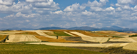 Landschap regio Castillië-La Mancha