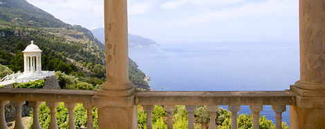 Zeezicht vanuit vakantiehuis Majorca